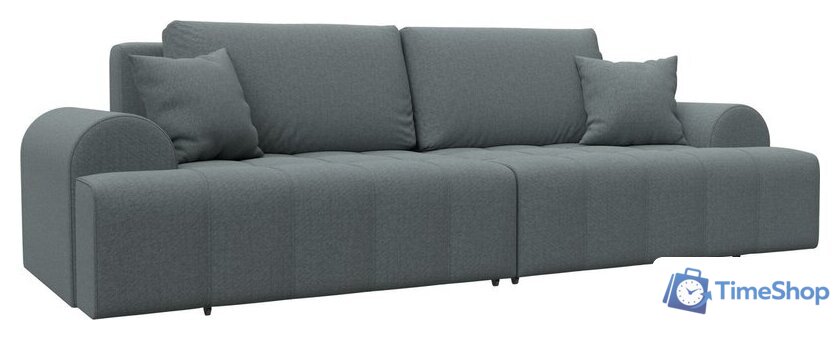 Диван Лига диванов Лига-080 131111 (рогожка амур 07 серый) - Изображение №1 — Интернет-магазин Time-Shop