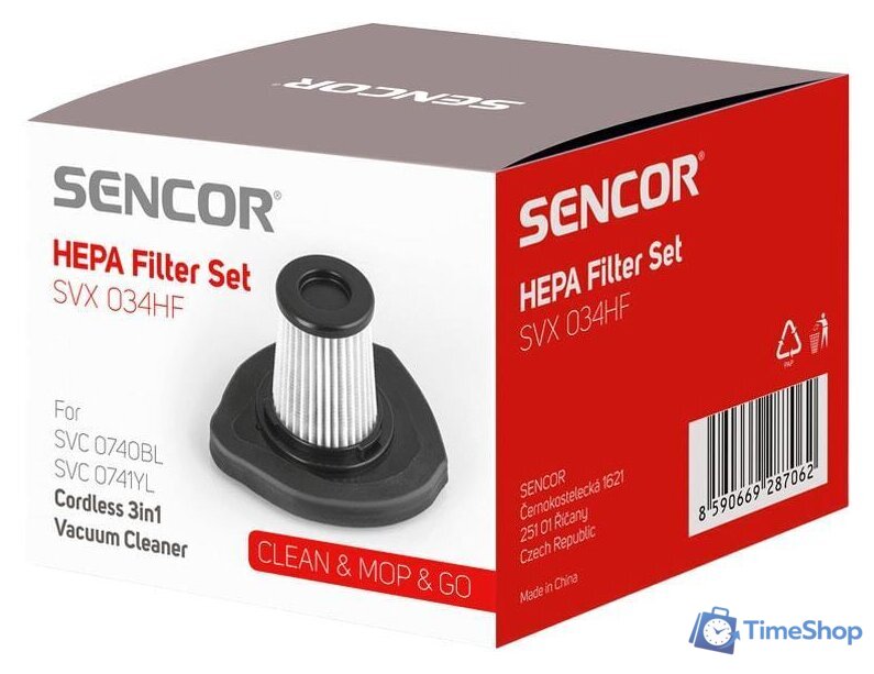 HEPA-фильтр Sencor SVX 034HF - Изображение №2 — Интернет-магазин Time-Shop