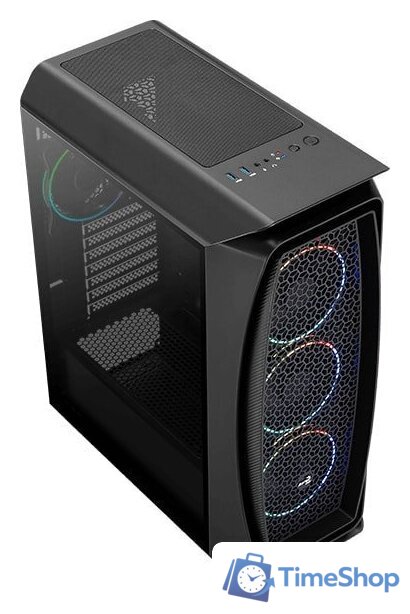 Корпус AeroCool Aero One Mini Eclipse-G-BK-v1 - Изображение №2 — Интернет-магазин Time-Shop