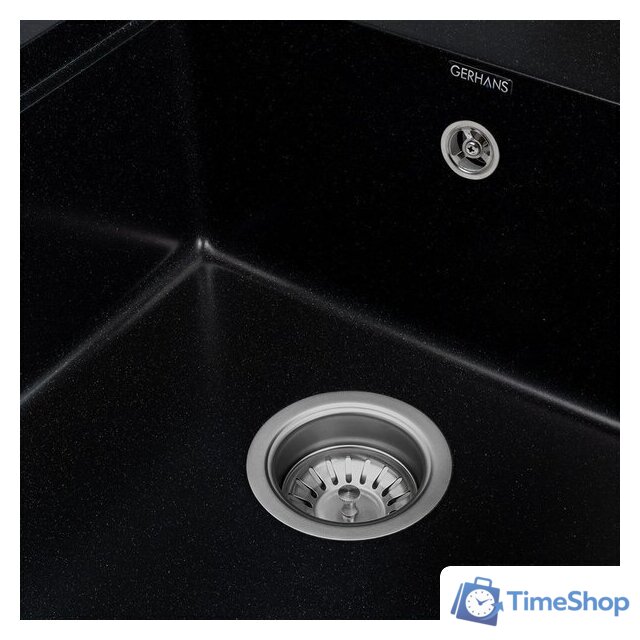 Кухонная мойка Gerhans B28 (оникс) - Изображение №4 — Интернет-магазин Time-Shop