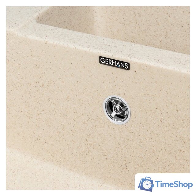 Кухонная мойка Gerhans C10 (бежевый) - Изображение №5 — Интернет-магазин Time-Shop