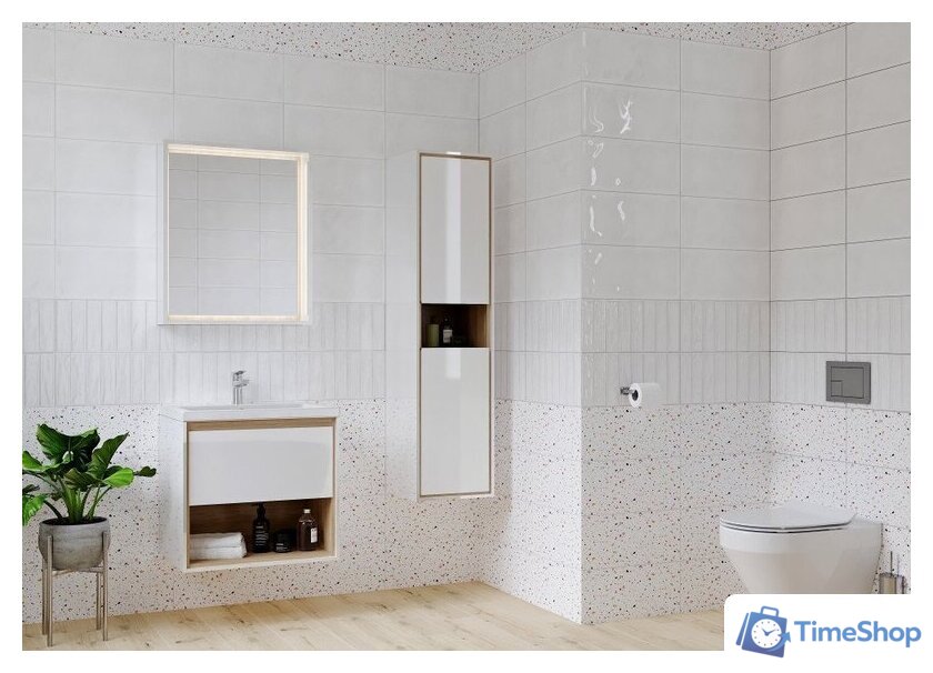  Cersanit Тумба с умывальником Louna 80 + Como 80 - Изображение №6 — Интернет-магазин Time-Shop