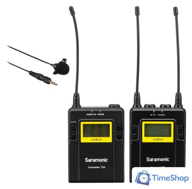 Радиосистема Saramonic UwMic9 RX9+TX9 - Изображение №2 — Интернет-магазин Time-Shop