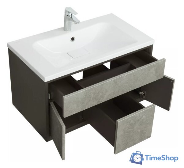  Акватон Тумба под умывальник Уэльс 80 1A267901WA6A0 - Изображение №3 — Интернет-магазин Time-Shop