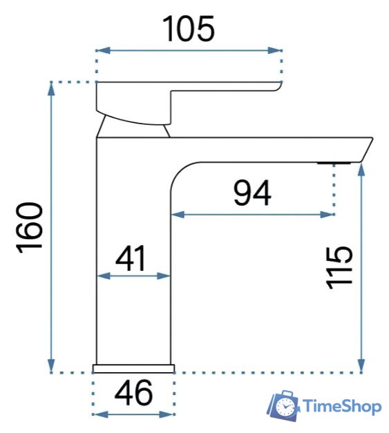 Смеситель Rea Argus B6208 (хром глянцевый) - Изображение №8 — Интернет-магазин Time-Shop