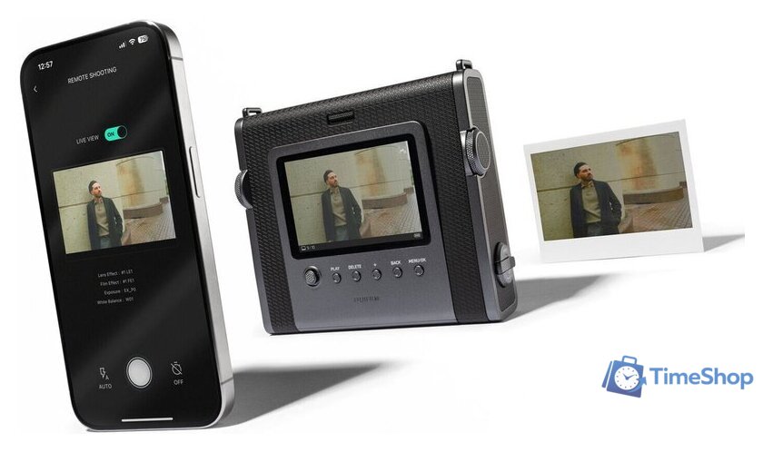 Фотоаппарат Fujifilm Instax Wide Evo (черный) - Изображение №13 — Интернет-магазин Time-Shop