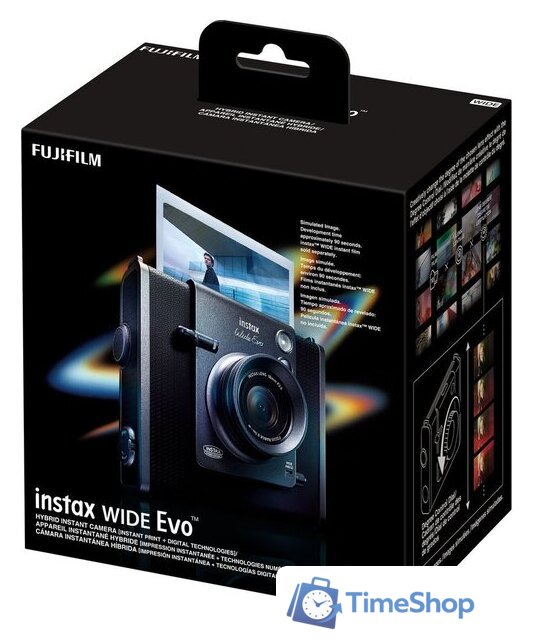 Фотоаппарат Fujifilm Instax Wide Evo (черный) - Изображение №18 — Интернет-магазин Time-Shop