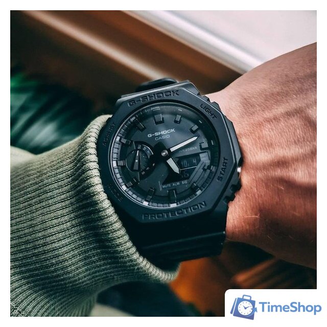 Наручные часы Casio GA-2100-1A1ER - Изображение №8 — Интернет-магазин Time-Shop
