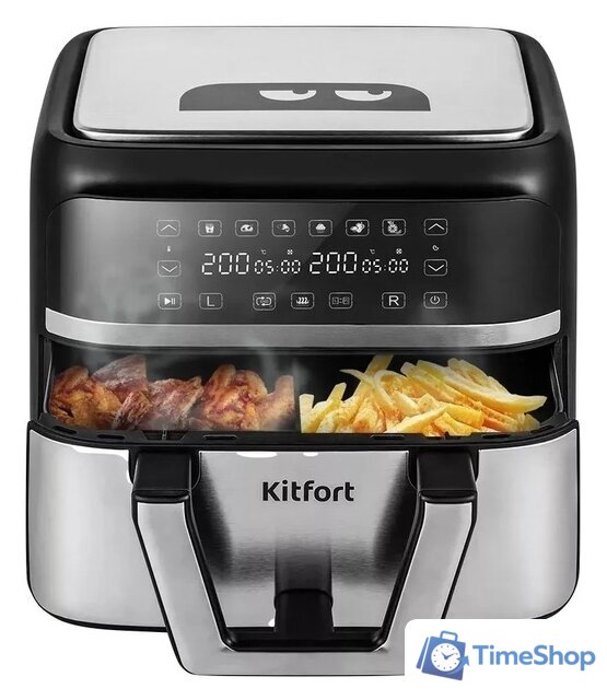 Аэрогриль (аэрофритюрница) Kitfort KT-2247 - Изображение №1 — Интернет-магазин Time-Shop