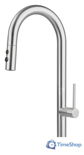 Смеситель Deante Olfato Steel BQO_F72M (брашированная сталь) - Изображение №1 — Интернет-магазин Time-Shop