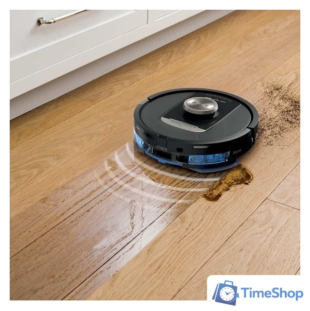 Робот-пылесос Shark PowerDetect 2 в 1 Robot Vacuum and Mop with NeverTouch Pro Base RV2820ZE - Изображение №4 — Интернет-магазин Time-Shop