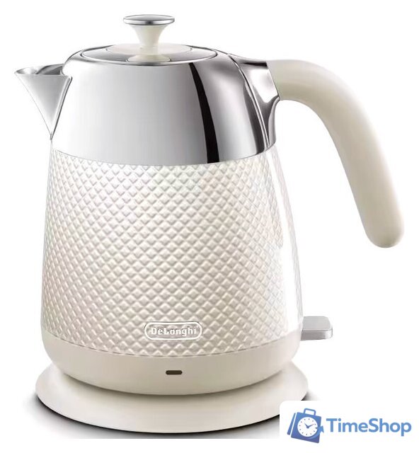 Электрический чайник DeLonghi Luminosa KBL2001.W - Изображение №1 — Интернет-магазин Time-Shop