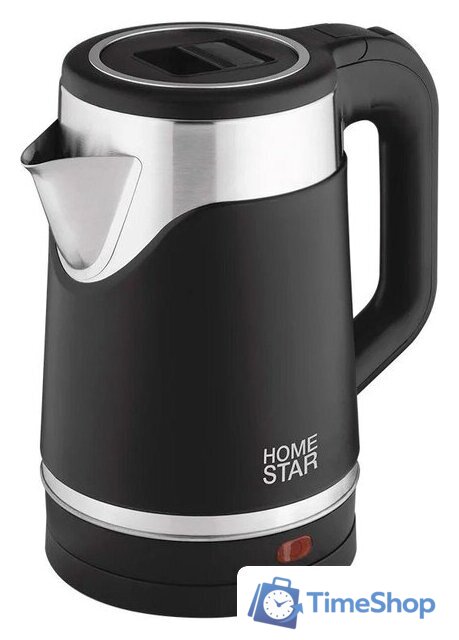 Электрический чайник HomeStar HS-1043 (черный) - Изображение №1 — Интернет-магазин Time-Shop