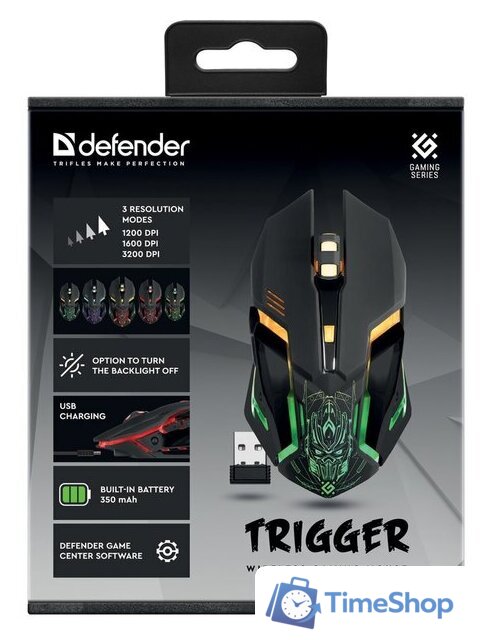 Игровая мышь Defender Trigger GM-934 - Изображение №9 — Интернет-магазин Time-Shop