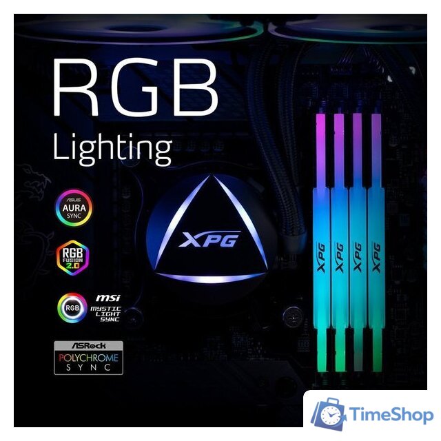 Оперативная память ADATA XPG Lancer RGB 2x48ГБ DDR5 6000МГц AX5U6000C3048G-DCLARWH - Изображение №8 — Интернет-магазин Time-Shop
