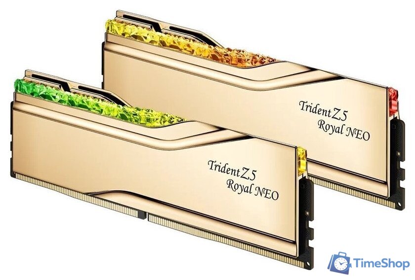 Оперативная память G.Skill Trident Z5 Royal Neo 2x32ГБ DDR5 6000 МГц F5-6000J2636H32GX2-TR5NG - Изображение №3 — Интернет-магазин Time-Shop