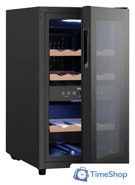 Винный шкаф Weissgauff WWC-16 DualZone Compressor - Изображение №17 — Интернет-магазин Time-Shop