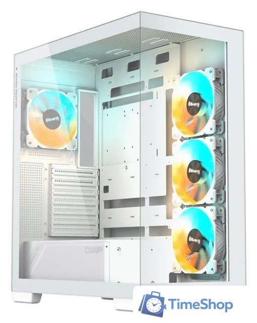 Корпус Gigabyte C500 Panoramic Stealth Ice (белый) - Изображение №1 — Интернет-магазин Time-Shop