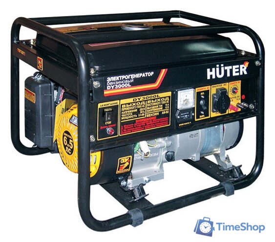 Бензиновый генератор Huter DY3000L - Изображение №1 — Интернет-магазин Time-Shop