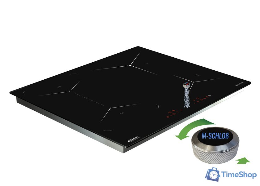 Варочная панель Backer BIH604-1T-S4 Black - Изображение №3 — Интернет-магазин Time-Shop