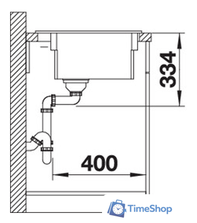 Кухонная мойка Blanco Etagon 6 (черный) 525162 - Изображение №4 — Интернет-магазин Time-Shop