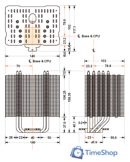 Кулер для процессора Thermalright Macho Direct - Изображение №10 — Интернет-магазин Time-Shop