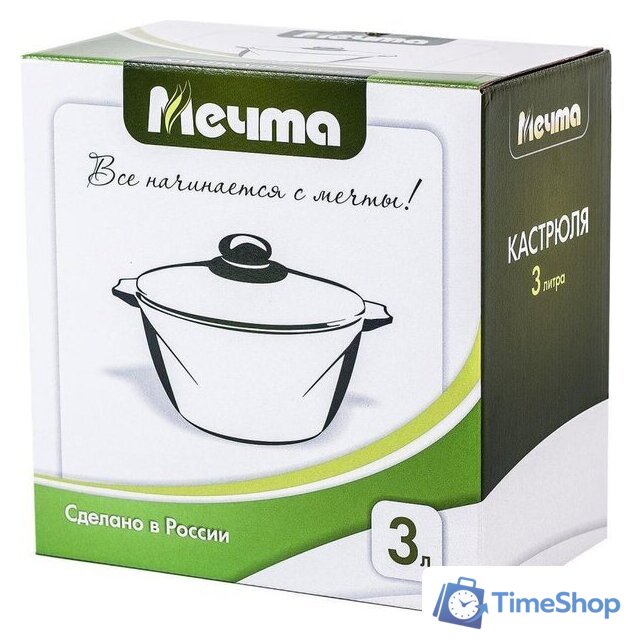 Кастрюля Мечта Гранит M43701 - Изображение №2 — Интернет-магазин Time-Shop