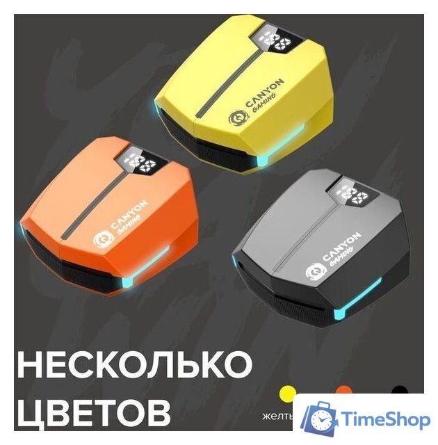 Наушники Canyon Doublebee GTWS-2 (черный) - Изображение №10 — Интернет-магазин Time-Shop