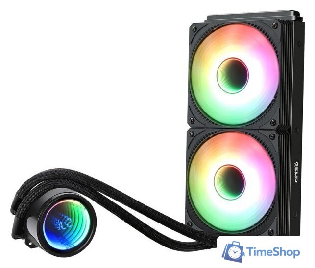 Система жидкостного охлаждения для процессора GELID Solutions Liquid 240 CC-AIO-240-A - Изображение №1 — Интернет-магазин Time-Shop