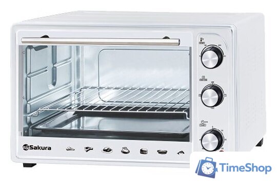Мини-печь Sakura SA-7025W - Изображение №1 — Интернет-магазин Time-Shop