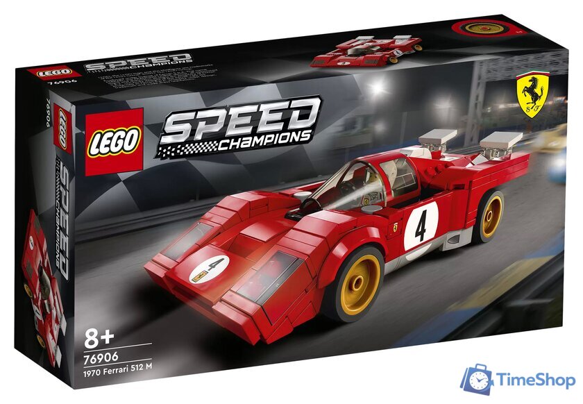 Конструктор LEGO Speed Champions 76906 1970 Ferrari 512 M - Изображение №1 — Интернет-магазин Time-Shop
