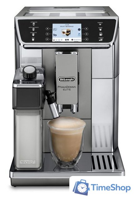 Кофемашина DeLonghi PrimaDonna Elite ECAM 650.55.MS - Изображение №5 — Интернет-магазин Time-Shop