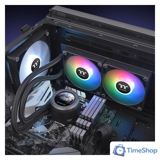 Система жидкостного охлаждения для процессора Thermaltake TH240 V2 Ultra ARGB CL-W383-PL12SW-A - Изображение №6 — Интернет-магазин Time-Shop
