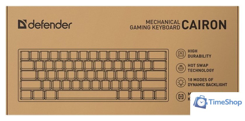 Клавиатура Defender Cairon GK-081 - Изображение №6 — Интернет-магазин Time-Shop