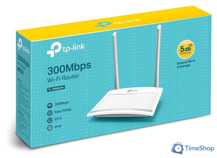 Wi-Fi роутер TP-Link TL-WR820N - Изображение №4 — Интернет-магазин Time-Shop