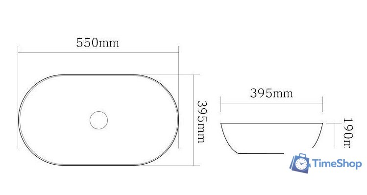 Умывальник SantiLine SL-3001 - Изображение №2 — Интернет-магазин Time-Shop