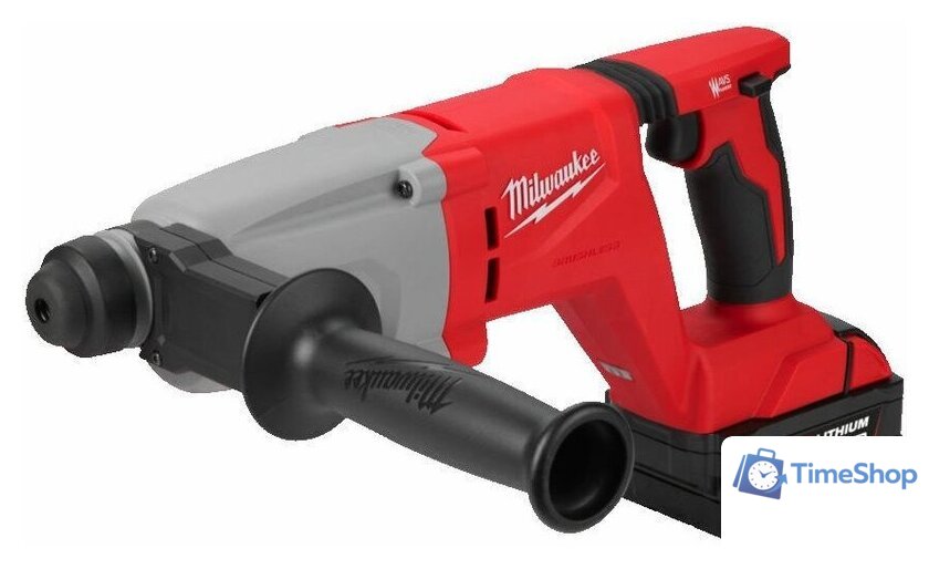 Перфоратор Milwaukee M18 M18BLHACD26-402X 4933492480 (с 2-мя АКБ, кейс) - Изображение №4 — Интернет-магазин Time-Shop