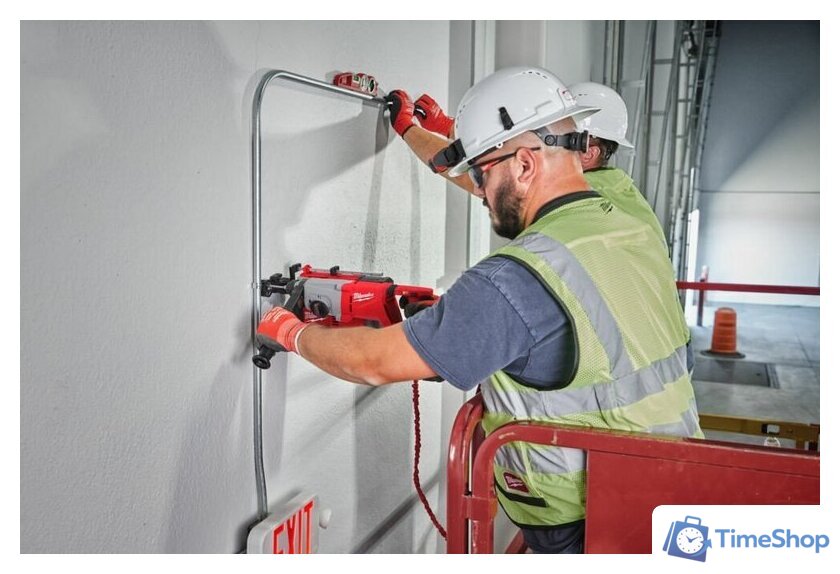 Перфоратор Milwaukee M18 M18BLHACD26-402X 4933492480 (с 2-мя АКБ, кейс) - Изображение №13 — Интернет-магазин Time-Shop