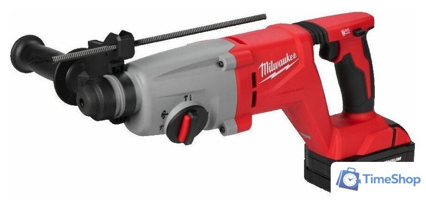 Перфоратор Milwaukee M18 M18BLHACD26-402X 4933492480 (с 2-мя АКБ, кейс) - Изображение №5 — Интернет-магазин Time-Shop