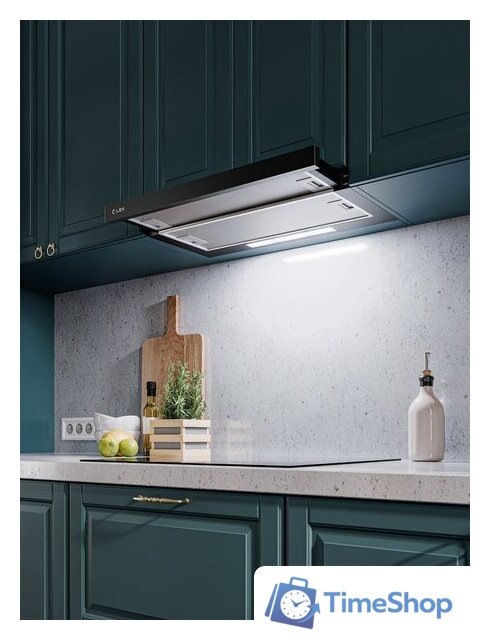 Кухонная вытяжка LEX Hermes 600 Black - Изображение №3 — Интернет-магазин Time-Shop