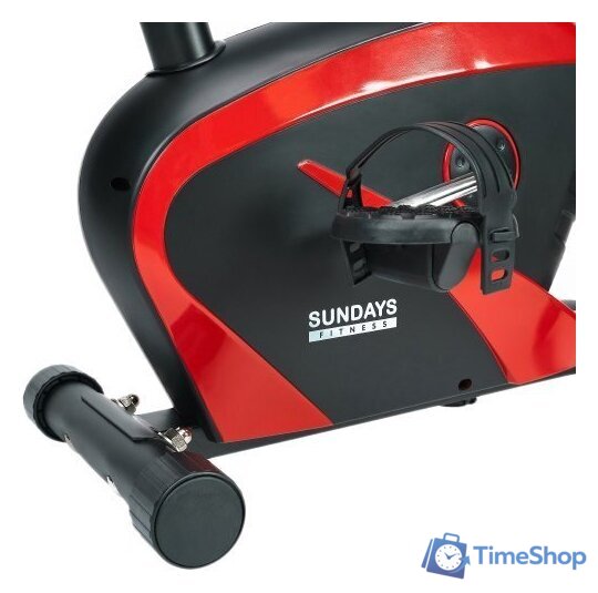 Велотренажер Sundays Fitness K8309-6 (черный/красный) - Изображение №8 — Интернет-магазин Time-Shop