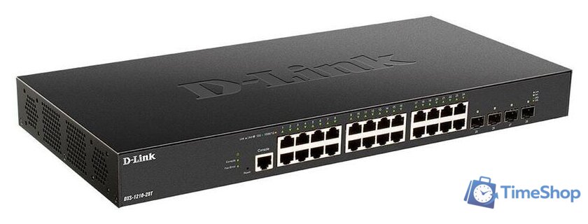 Управляемый коммутатор уровня 2+ D-Link DXS-1210-28T/A1A - Изображение №2 — Интернет-магазин Time-Shop
