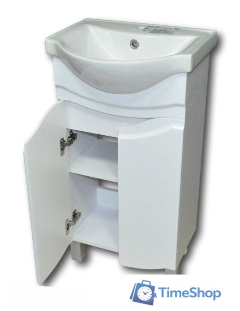  Гамма Тумба 21 оф8/1 У-45 с умывальником Базик-7045 (улыбка) - Изображение №2 — Интернет-магазин Time-Shop