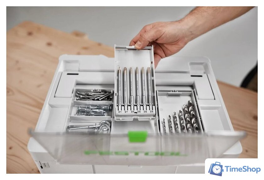 Ящик для инструментов Festool Systainer Df SYS3 Df M 187 577347 - Изображение №2 — Интернет-магазин Time-Shop