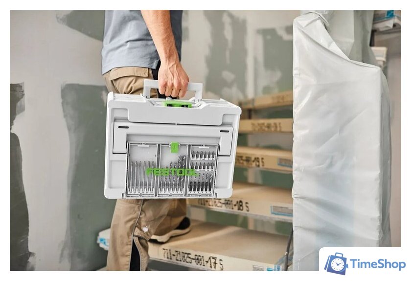 Ящик для инструментов Festool Systainer Df SYS3 Df M 187 577347 - Изображение №4 — Интернет-магазин Time-Shop