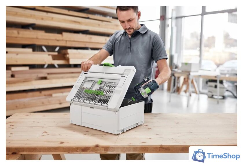 Ящик для инструментов Festool Systainer Df SYS3 Df M 187 577347 - Изображение №6 — Интернет-магазин Time-Shop