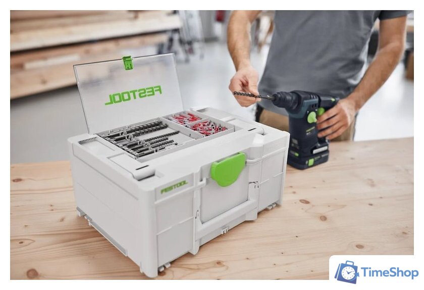 Ящик для инструментов Festool Systainer Df SYS3 Df M 187 577347 - Изображение №3 — Интернет-магазин Time-Shop