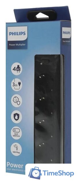 Сетевой фильтр Philips CHP2145BB/51 - Изображение №7 — Интернет-магазин Time-Shop