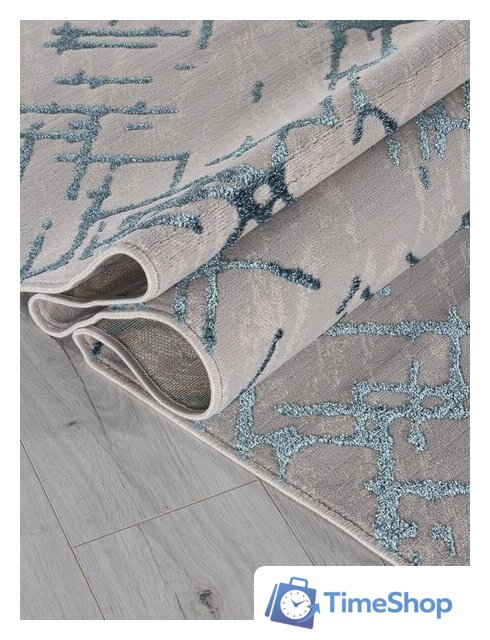 Ковер для жилой комнаты Merinos Liman F164-STAN-GRAY-D.BLUE (2х2.9) - Изображение №2 — Интернет-магазин Time-Shop