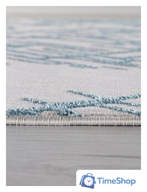 Ковер для жилой комнаты Merinos Liman F164-STAN-GRAY-D.BLUE (2х2.9) - Изображение №3 — Интернет-магазин Time-Shop